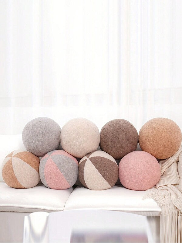 Terry Sphere Large — 11.8” Round Decorative Pillow