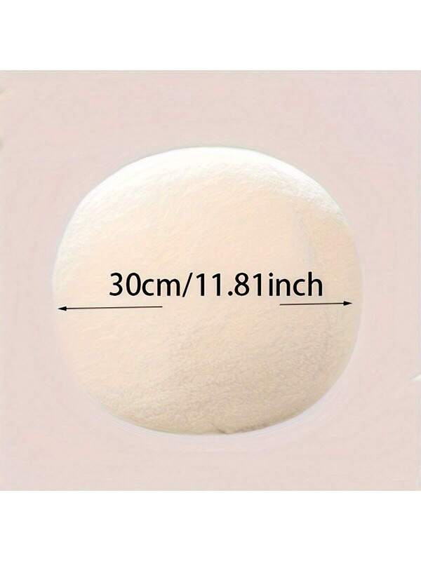 Terry Sphere Large — 11.8” Round Decorative Pillow