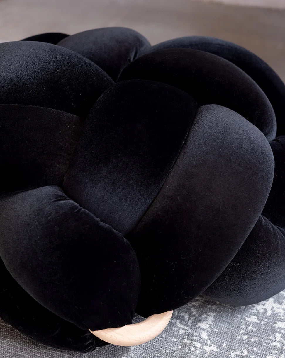 KNOTZ Velvet Knot Ottomans Floor Cushions (Pre -Booking)
