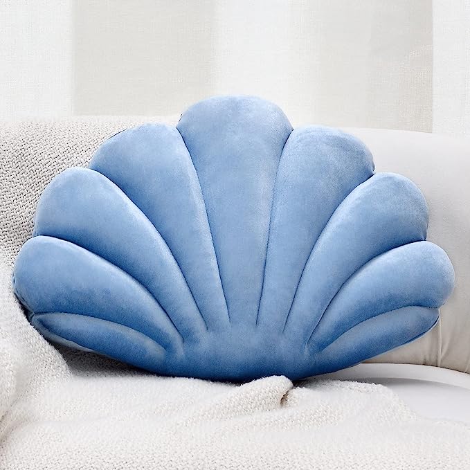 KNOTZ Shell Pillows/Cushions( 18 inch,Velvet Jacquard)