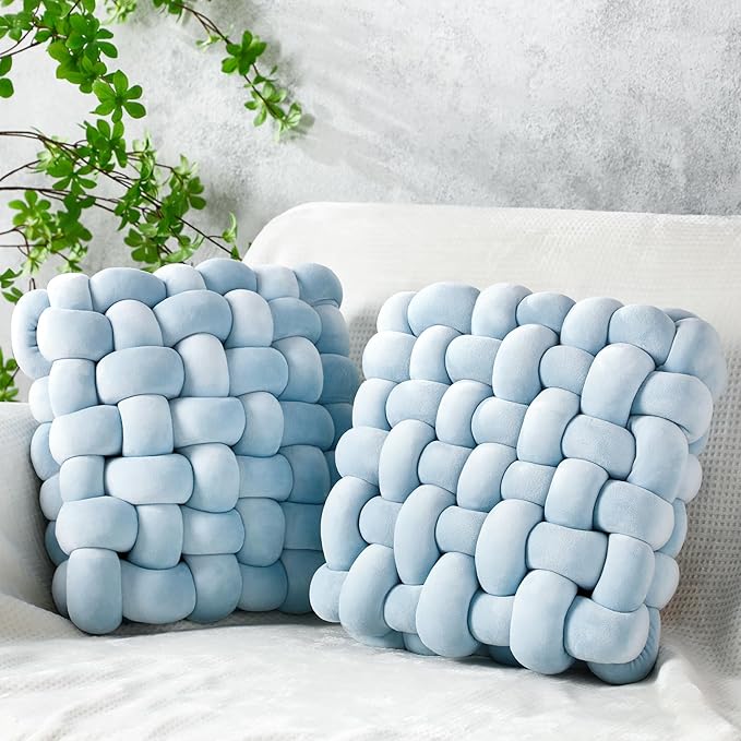 Square Knot Cushion (Velvet)