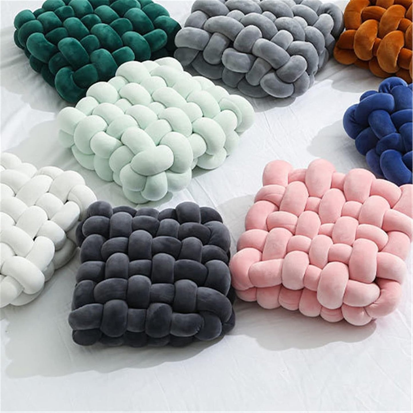 Square Knot Cushion (Velvet)