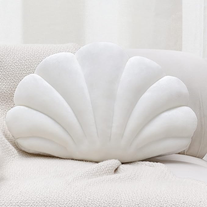 KNOTZ Shell Pillows/Cushions( 18 inch,Velvet Jacquard)