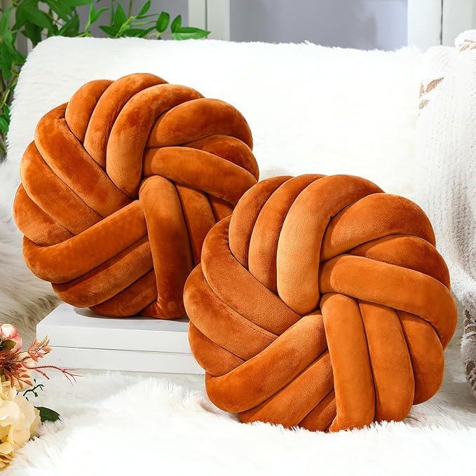 Throw Knot Pillow (Velvet)