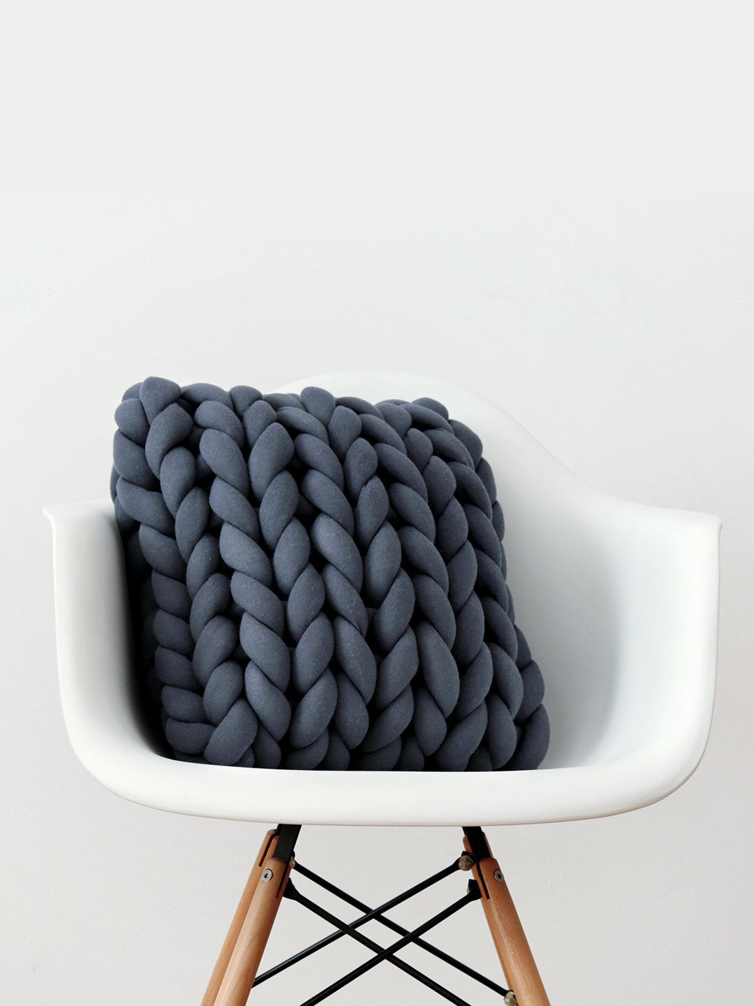 KNOTZ Square Knitted Cushion