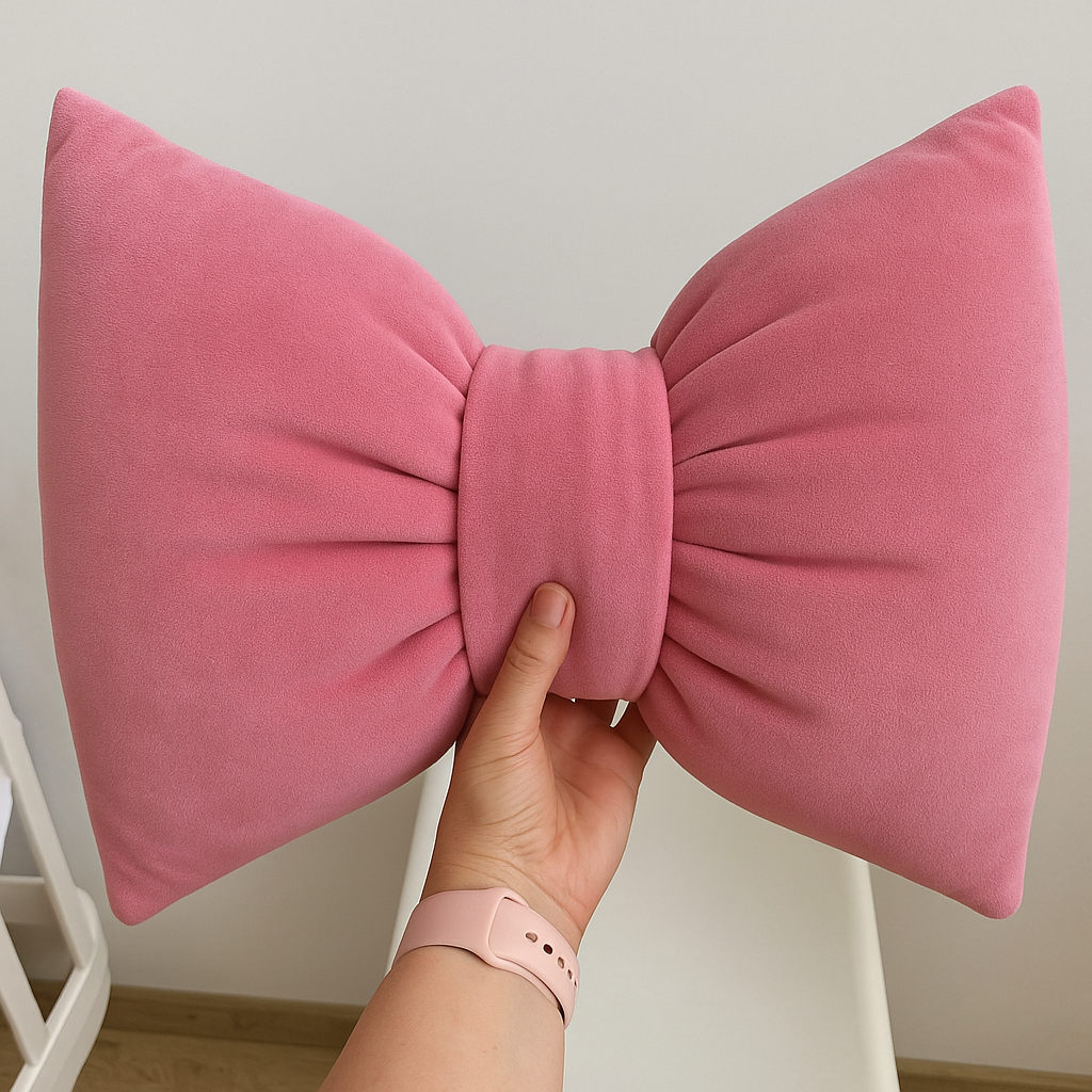 Bow Cushion (Height 12 inches Width 18 inches)