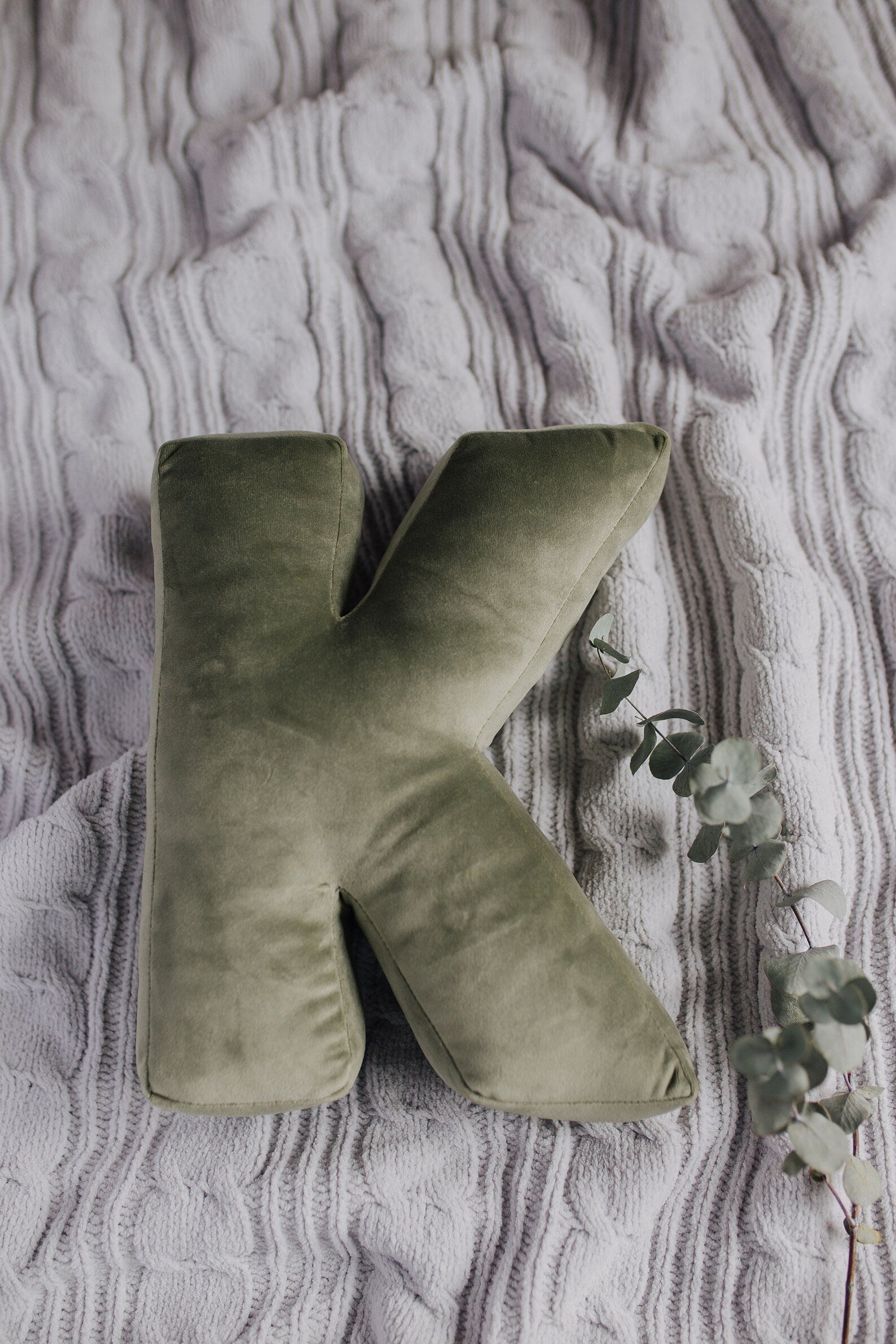 Custom Letter Pillow