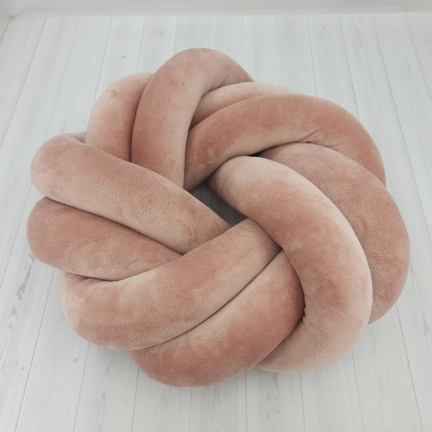 KNOTZ Two knot Circle Pillow