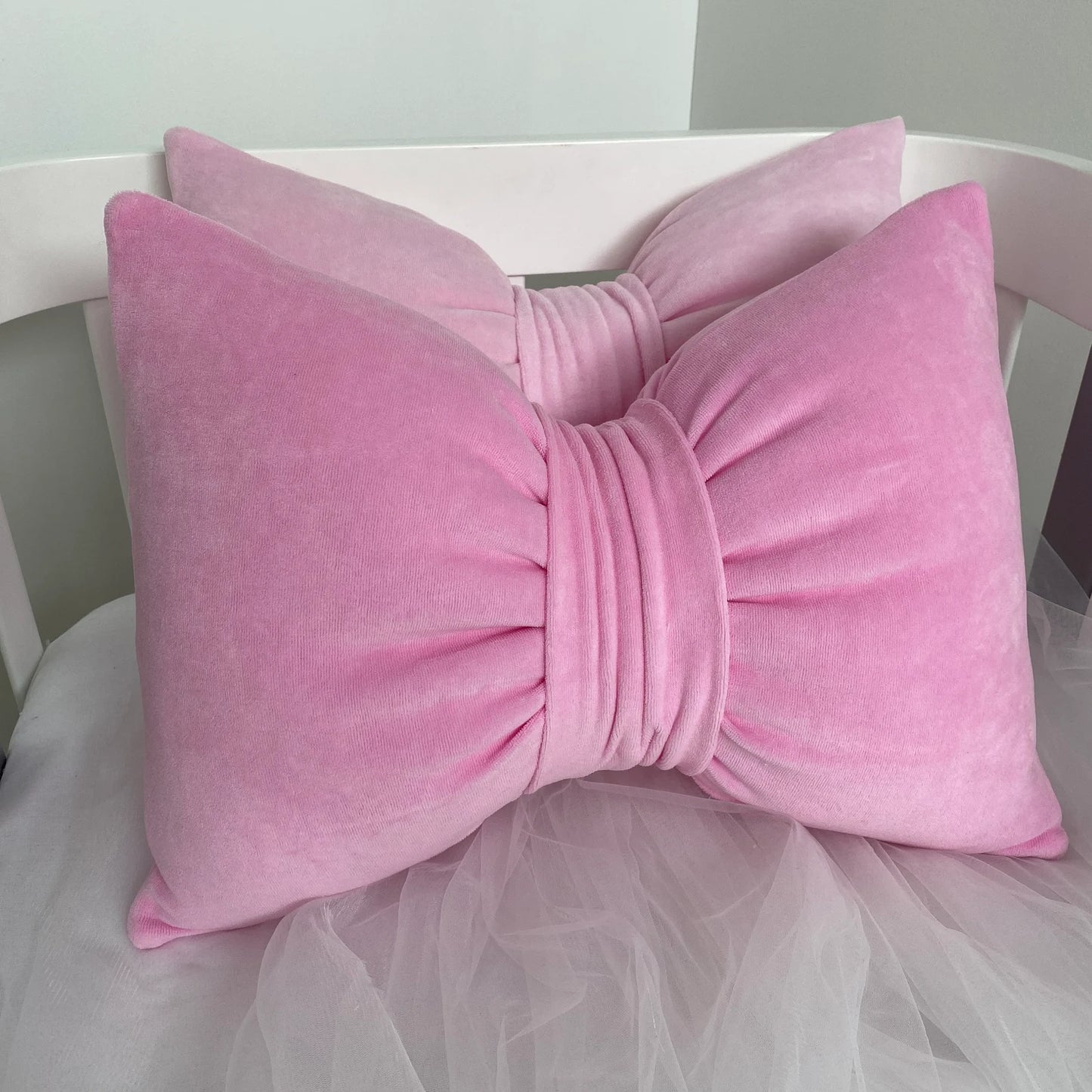 KNOTZ bow Shape Pillow(18 inch)