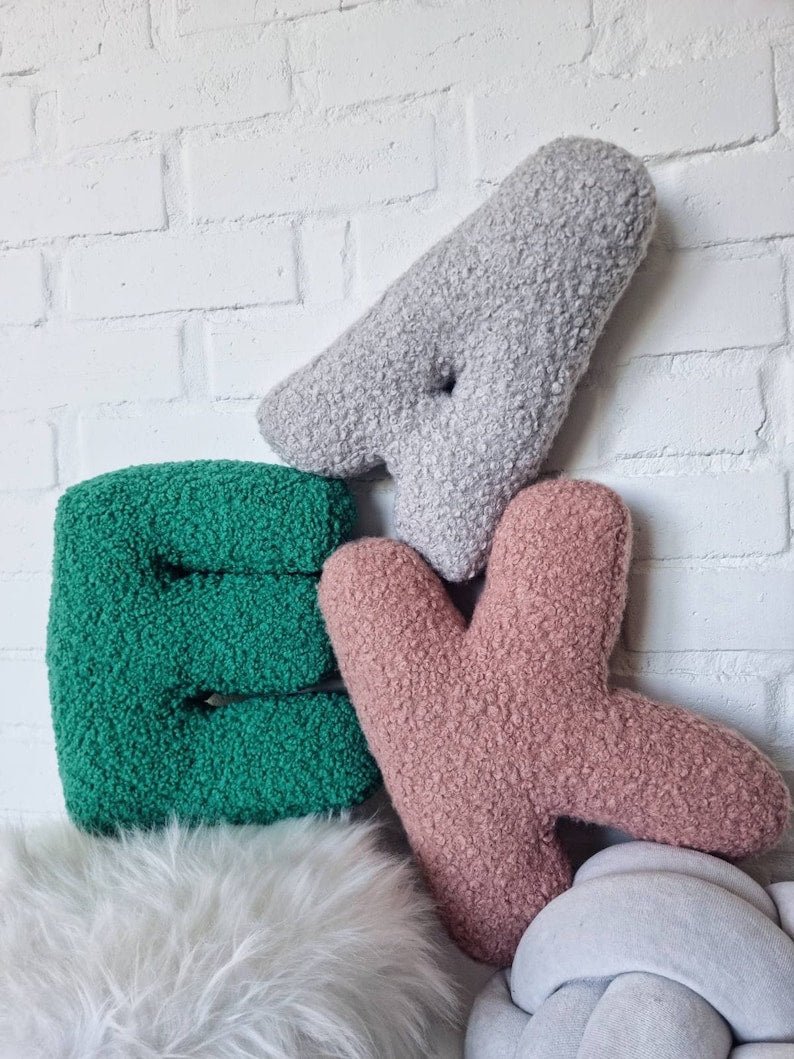 Custom Letter Pillow