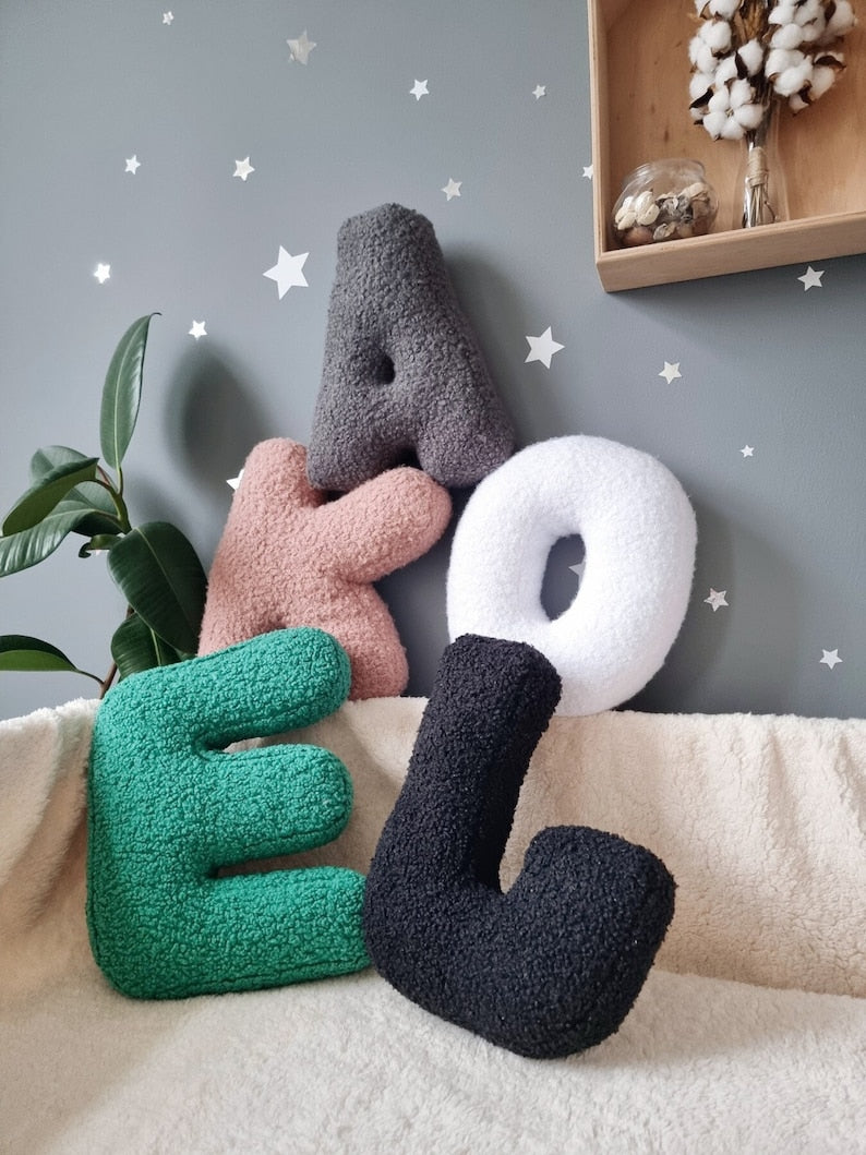 Custom Letter Pillow