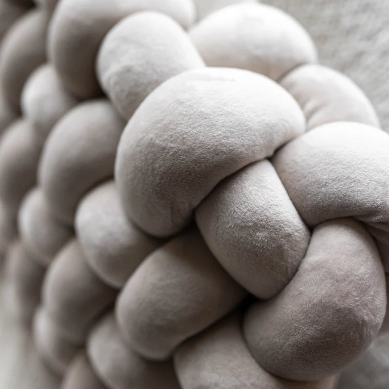 Square Knot Cushion (Velvet)