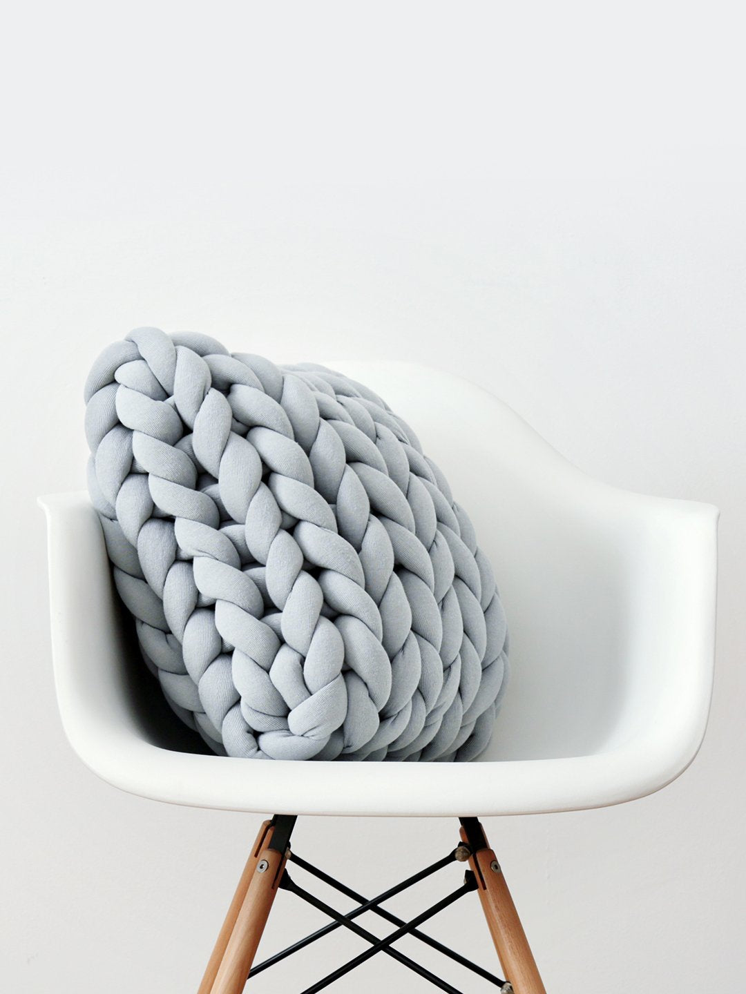 KNOTZ Square Knitted Cushion