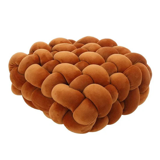Square Knot Cushion (Velvet)