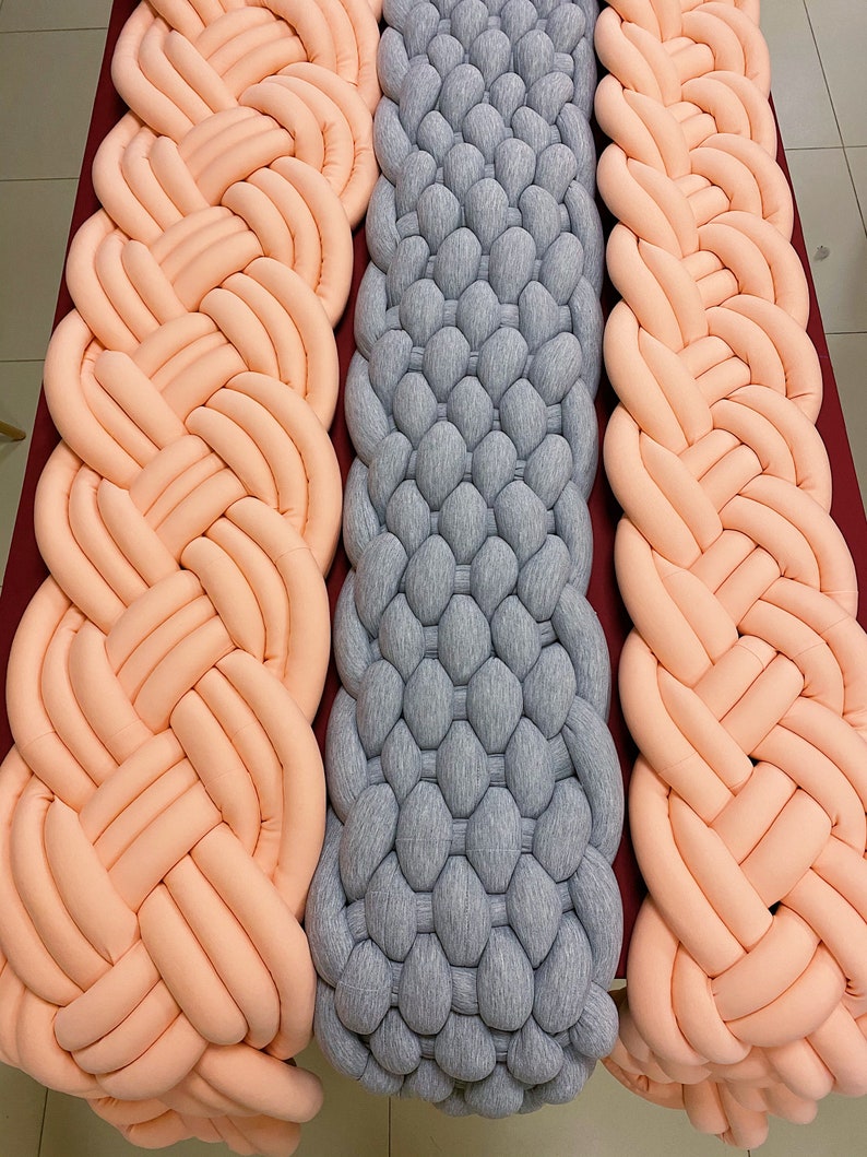 Braided Bed Runner – 3 Signature Knot Patterns (80 inch)