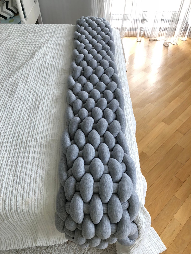 Braided Bed Runner – 3 Signature Knot Patterns (80 inch)