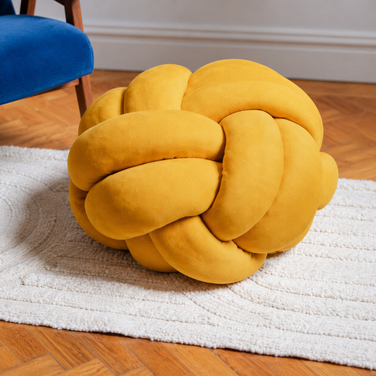 Pouf Knot Ottoman