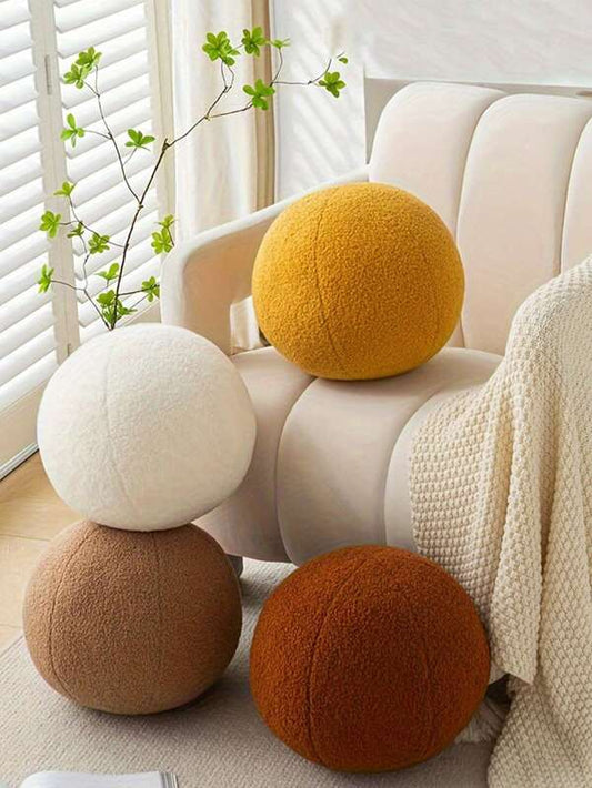 Terry Sphere Large — 11.8” Round Decorative Pillow