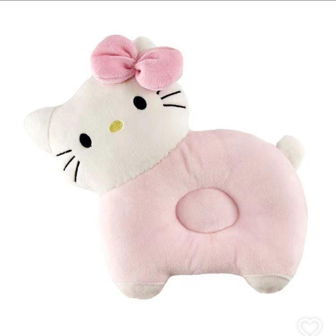 🐬🐱 Baby Head Shaper Pillow – Dolphin & Cat Edition