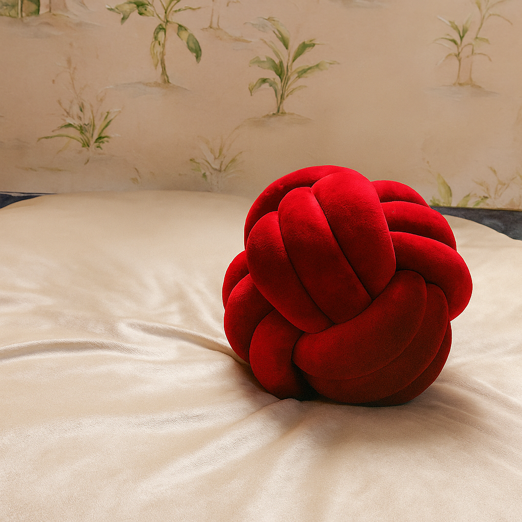Knot Ball Cushion - 11.5 inches