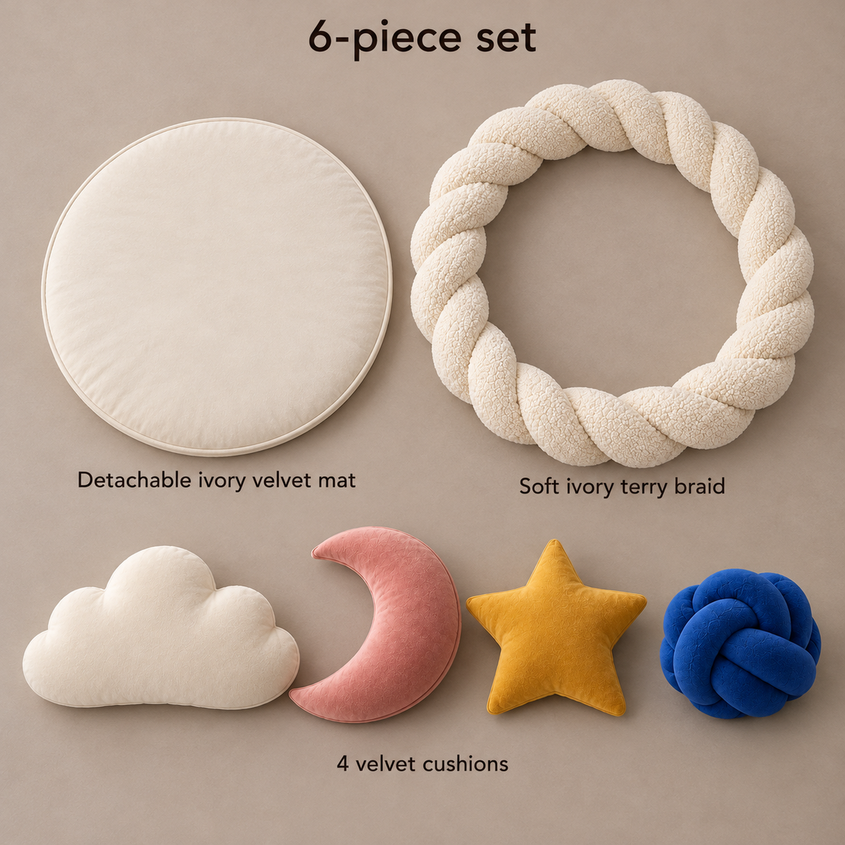 Cloud & Moon Play Set