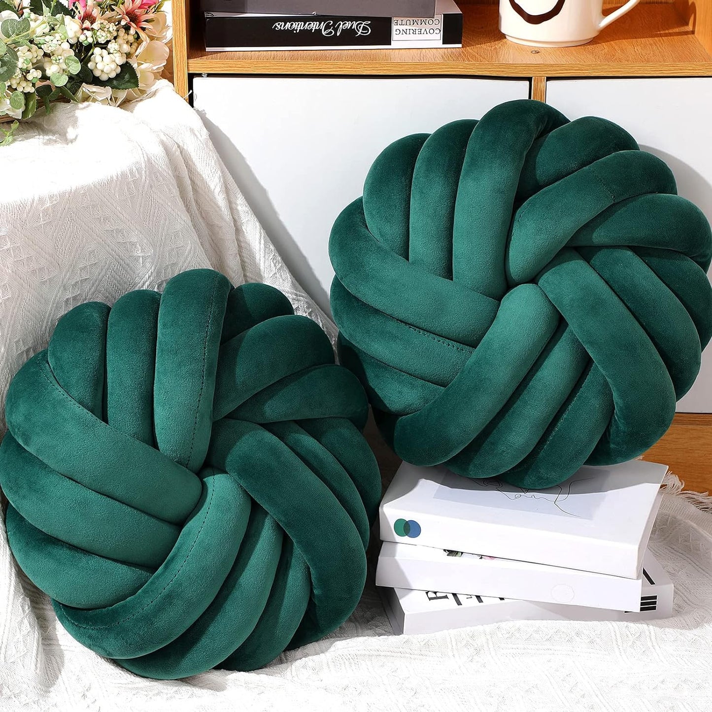 KNOTZ Throw Knot Pillow for Couch (large15*15)