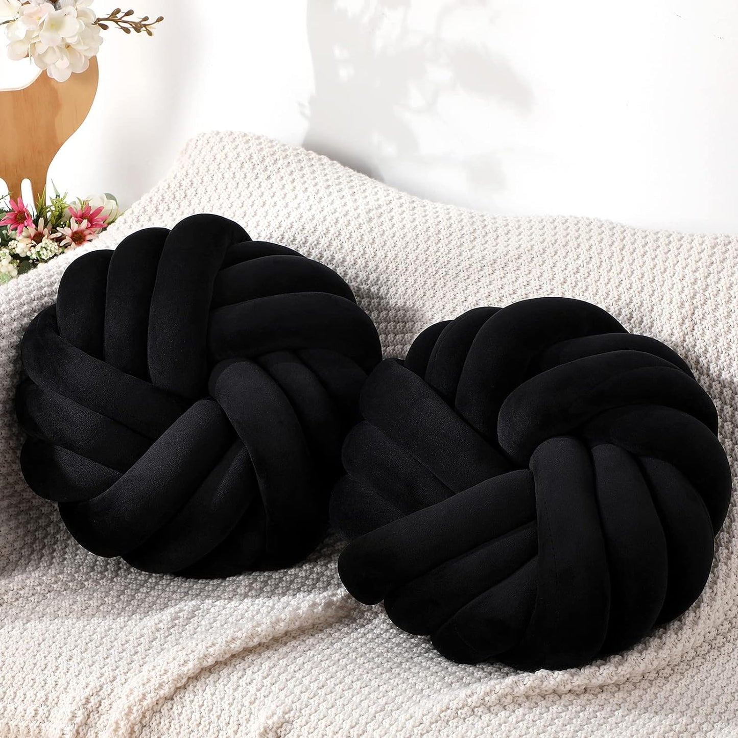 KNOTZ Throw Knot Pillow for Couch (large15*15)