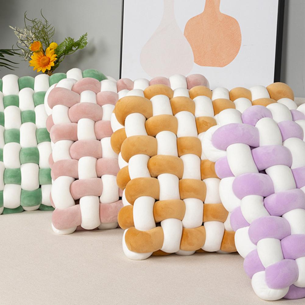 Square Knot Cushion (Dual-Tone)