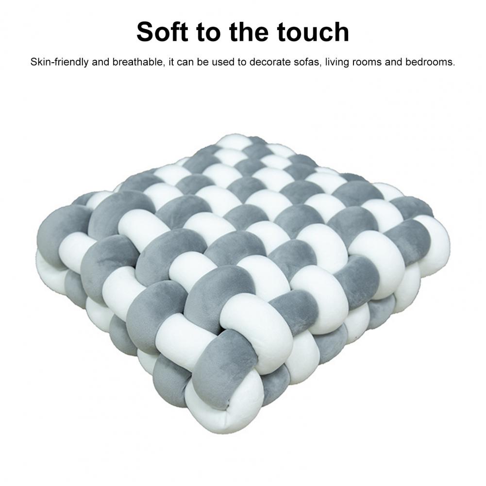 Square Knot Cushion (Dual-Tone)