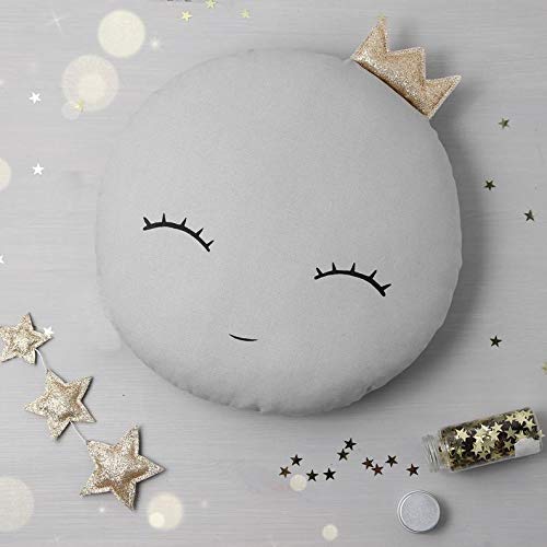 KNOTZ Moon, Star, Cloud Cushion , 16x16 inch