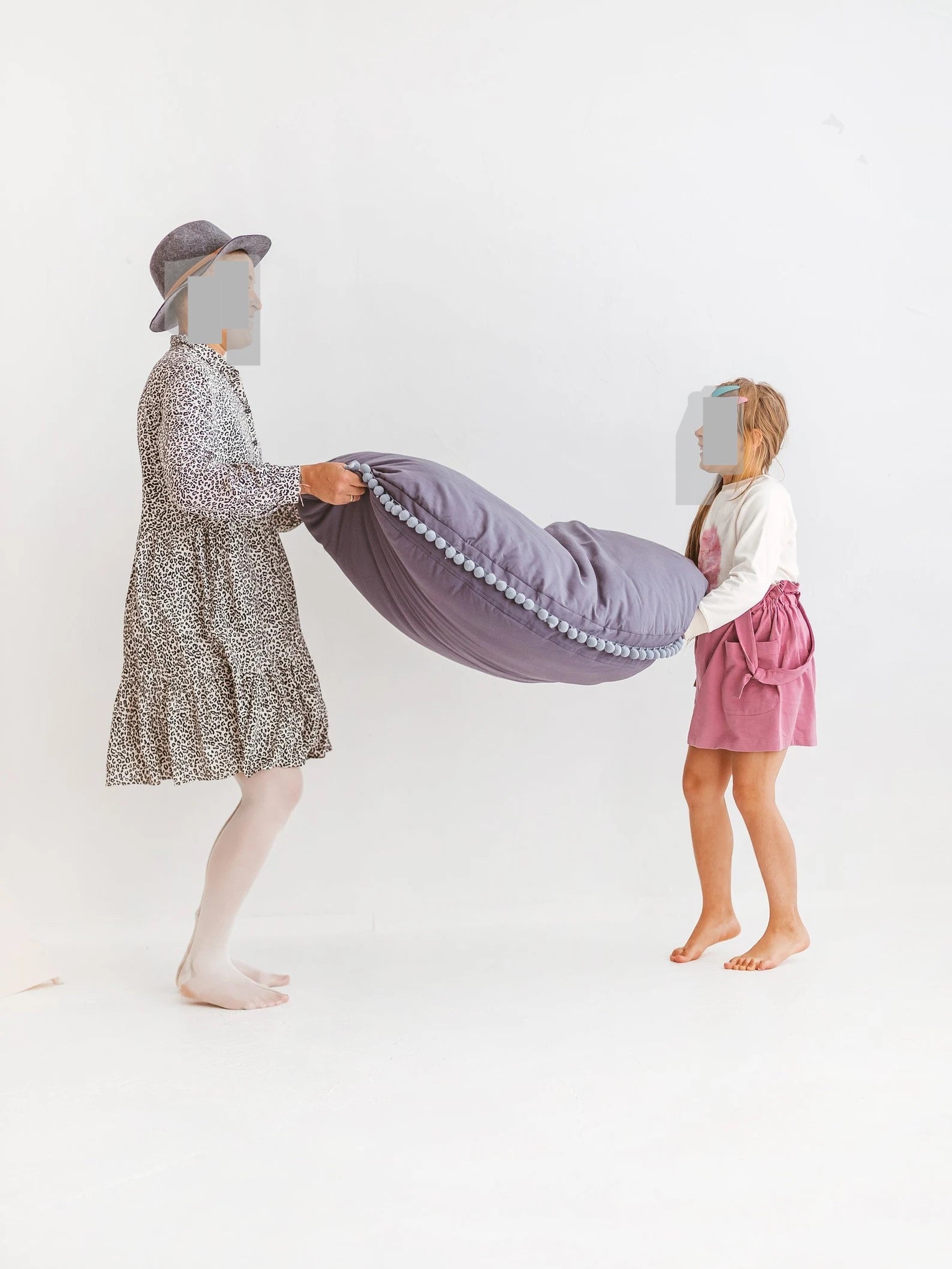 Round Floor Play Pillow