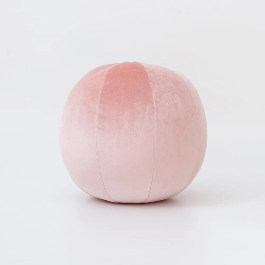 Velvet Ball Pillow – Sculptural & Plush