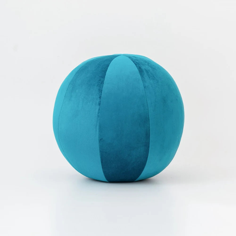 Velvet Ball Pillow – Sculptural & Plush