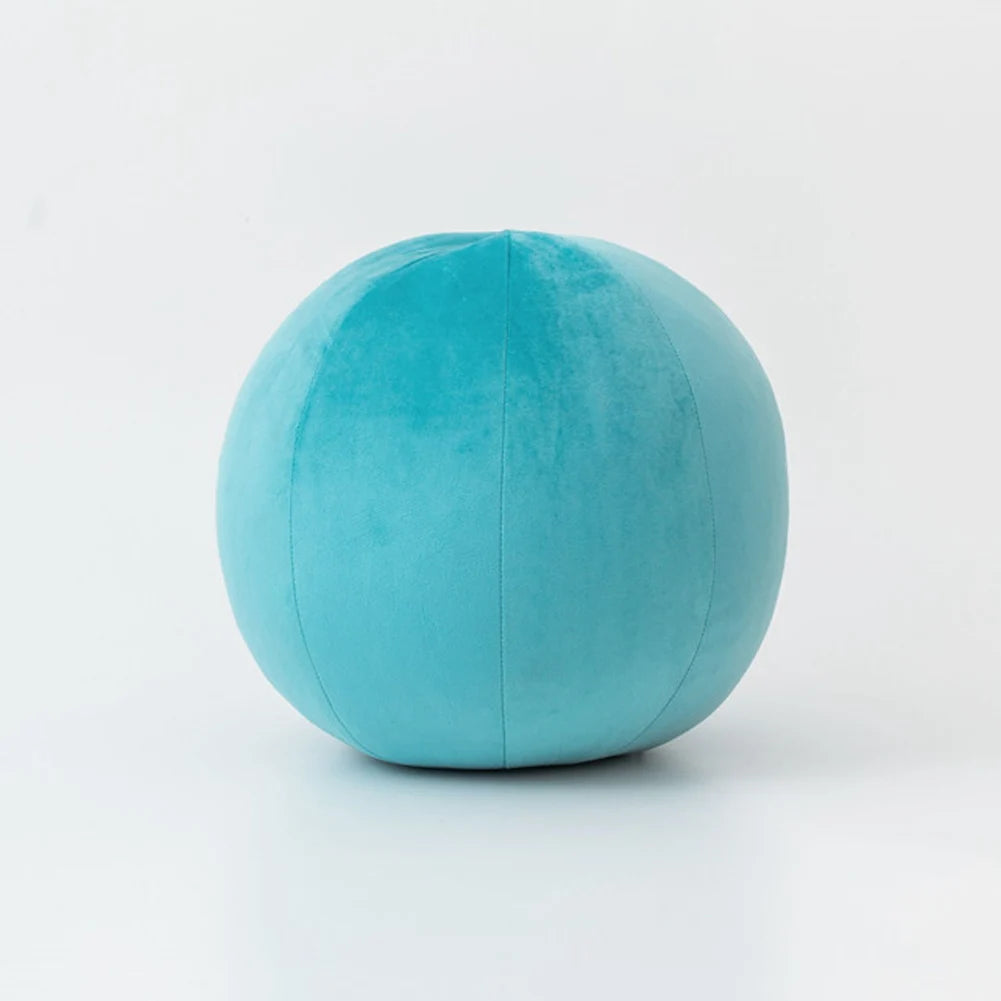 Velvet Ball Pillow – Sculptural & Plush
