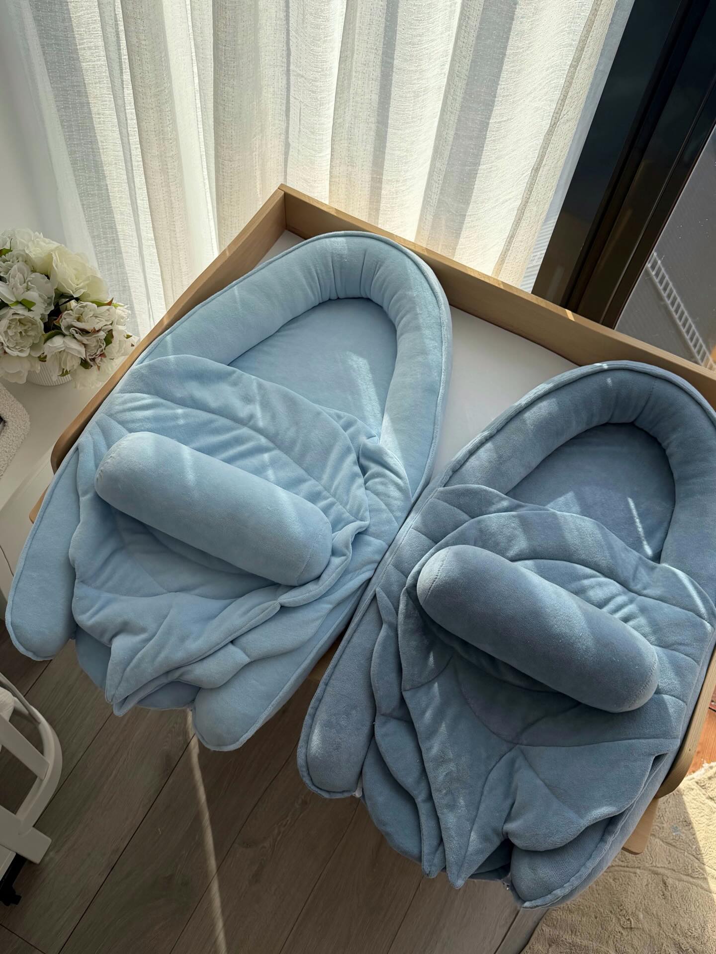 Velvet Baby Nest Cocoon – Soft Infant Pod 90-52-cm